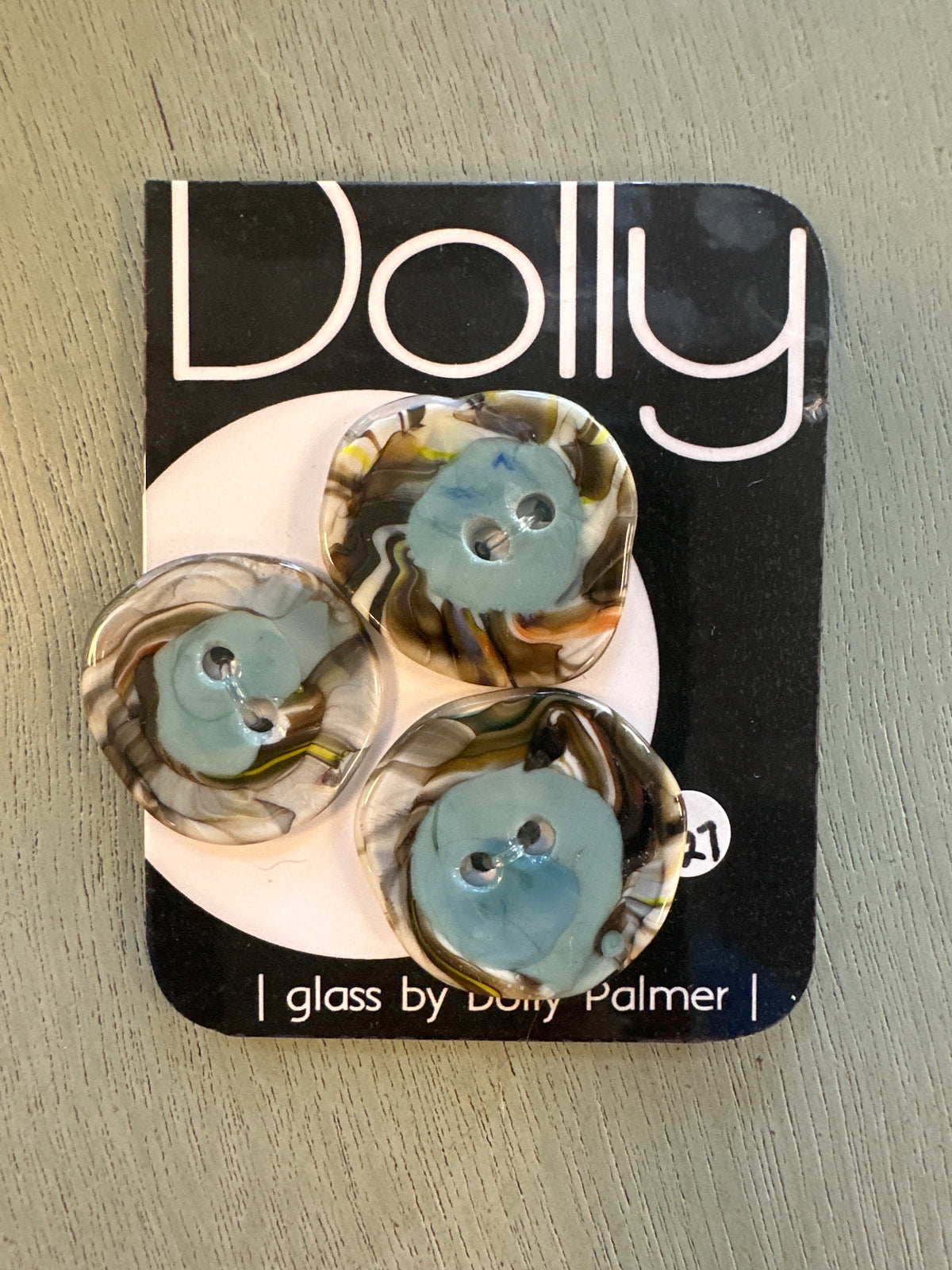 Dolly Palmer Buttons Set of 3