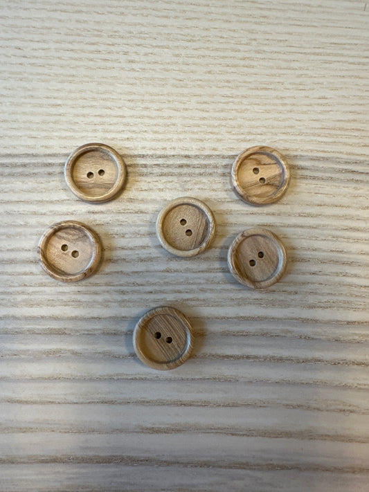 Wooden Buttons - 20mm