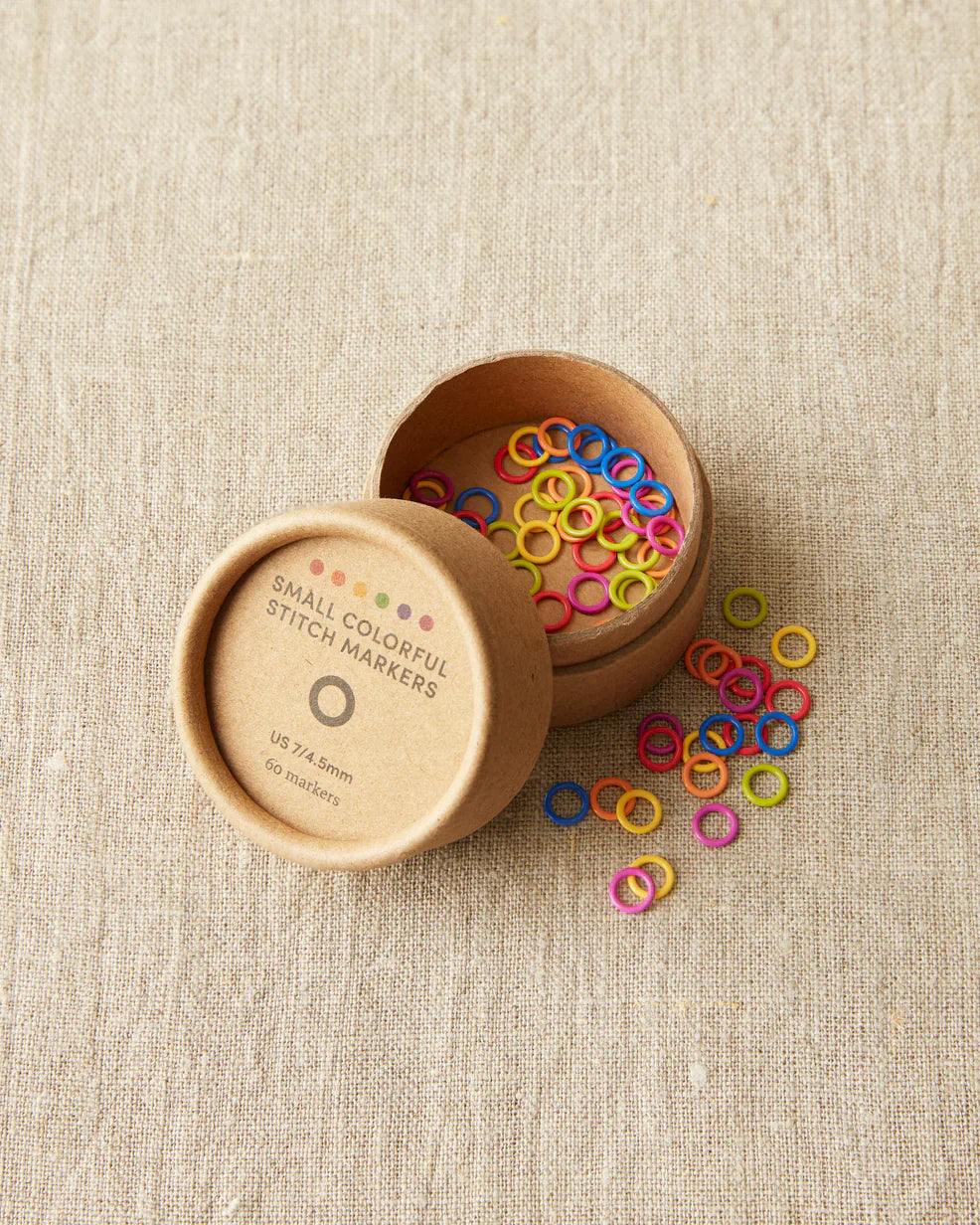 Colored Ring Stitch Markers Small