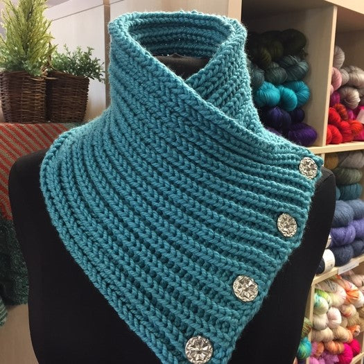 One Color Brioche Scarf Class