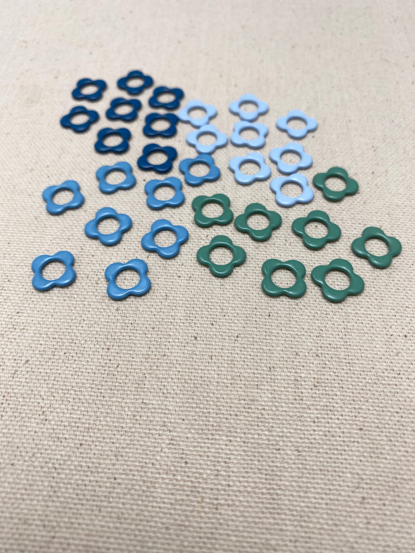 Allstitch Stitch Markers Cool Tone Sm Flower