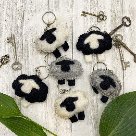 Sheep Keychains