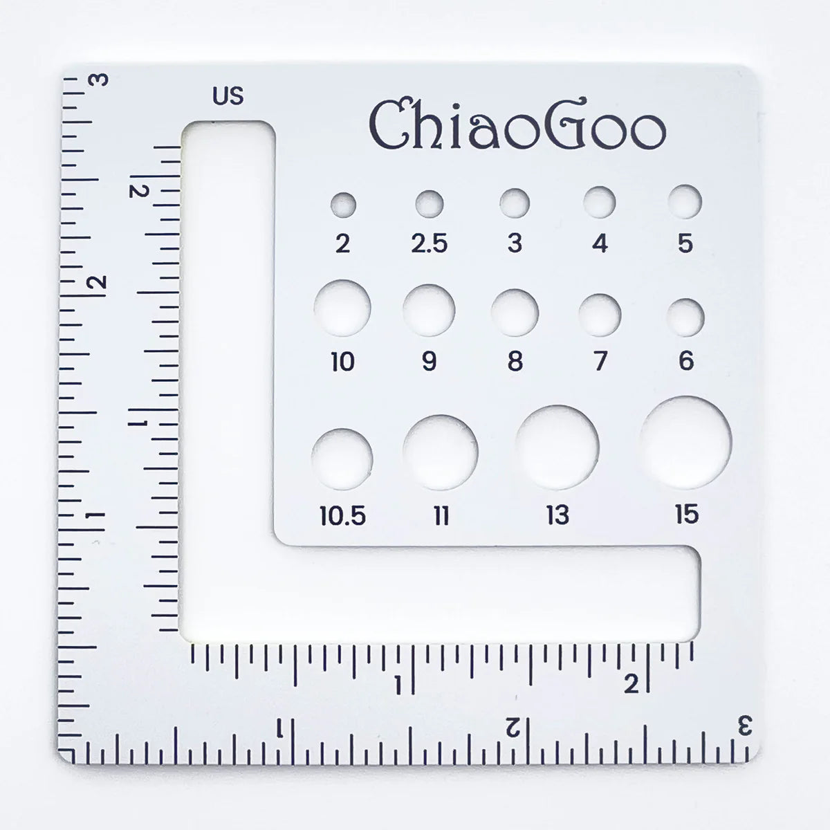 Chiaogoo 3" Needle Gauge