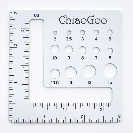 Chiaogoo 3" Needle Gauge