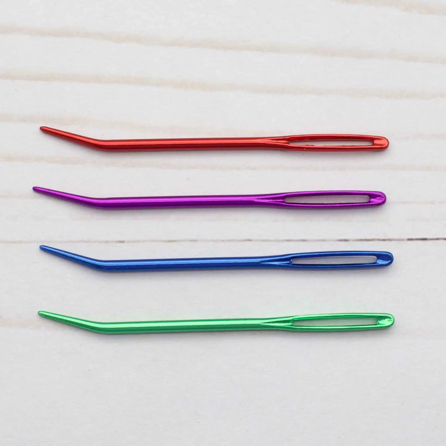 Aluminum Bent Tip Darning Needles