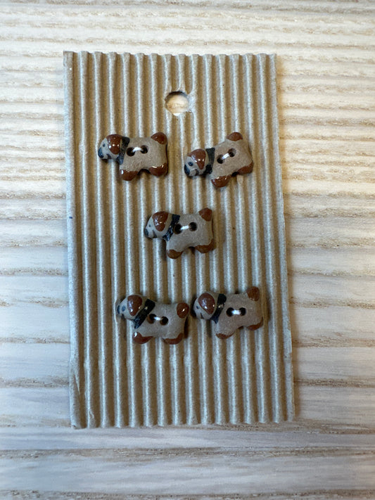 Small Puppy Buttons