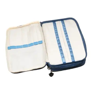Suede Needle Case