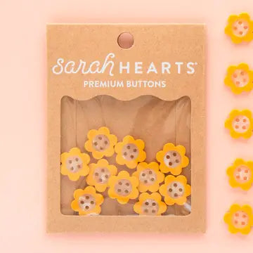 Sarah Heart Buttons