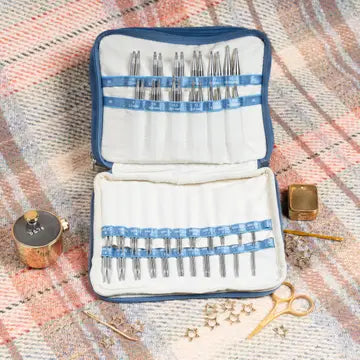 Suede Needle Case