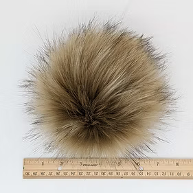 Faux Fur Pom Poms