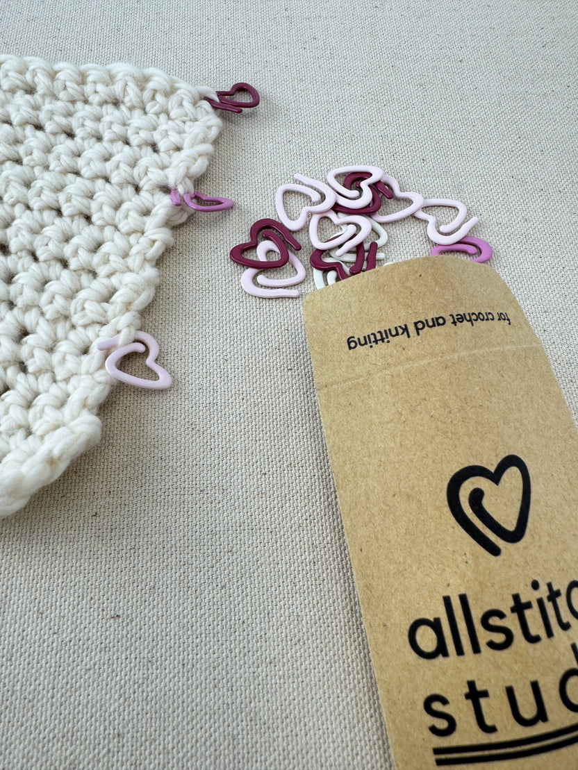 Allstitch Stitch Markers Hearts