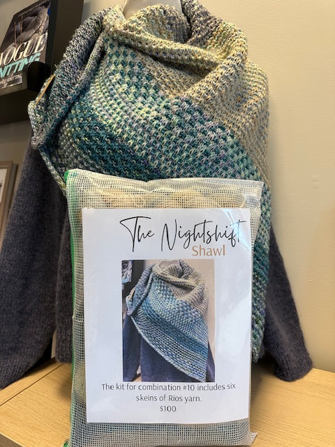 Nightshift Shawl #10 Kit