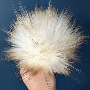 Faux Fur Pom Poms